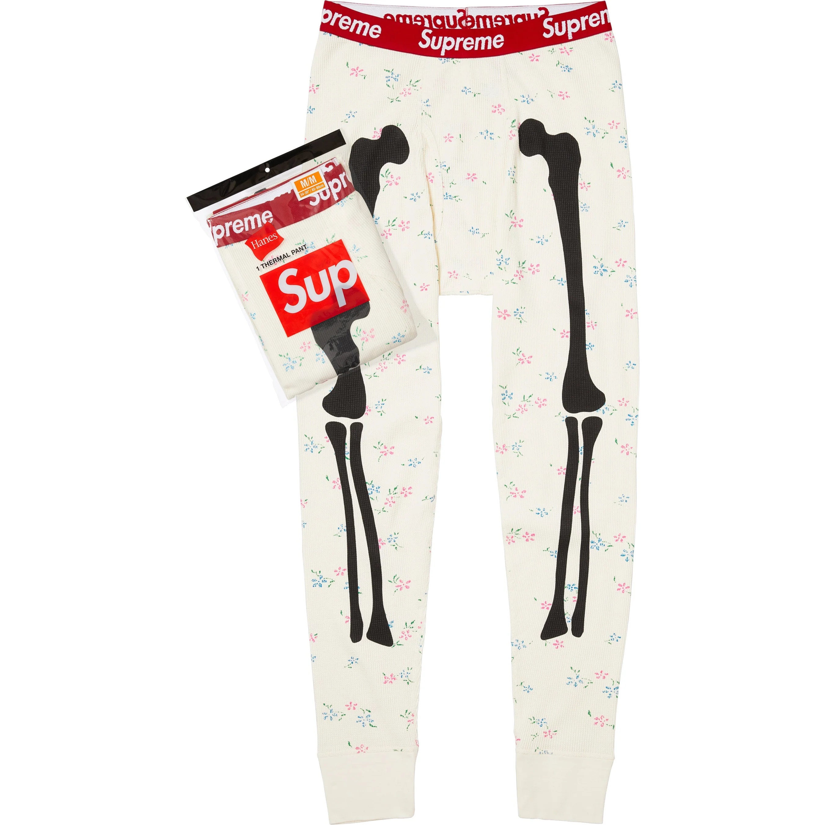 Supreme®/Hanes® Bones Thermal Pant (1 Pack) view 3